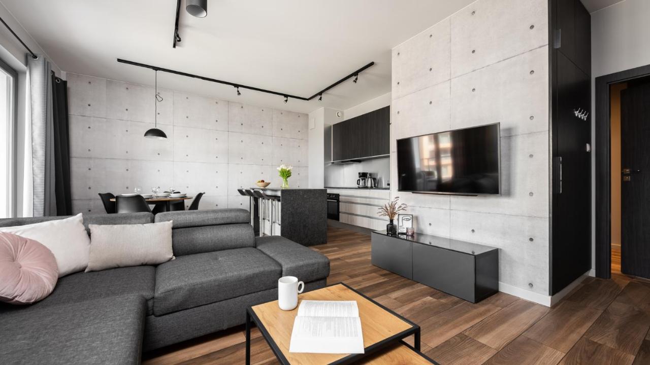 Flatbook - City Center Apartments Brabank With Parking Gdańsk Exteriör bild
