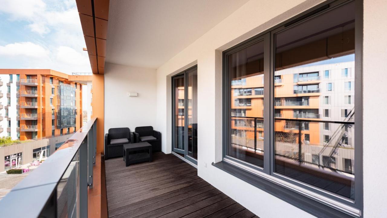 Flatbook - City Center Apartments Brabank With Parking Gdańsk Exteriör bild