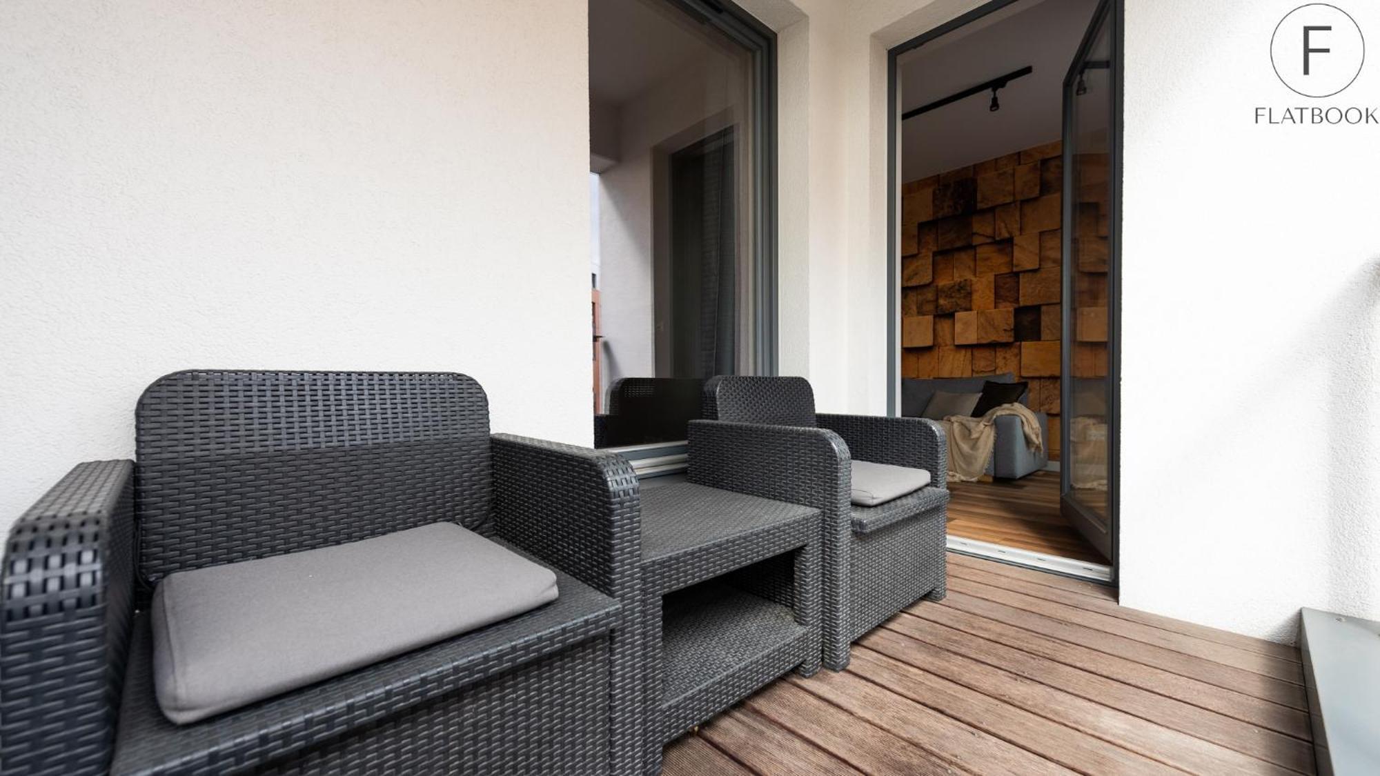 Flatbook - City Center Apartments Brabank With Parking Gdańsk Rum bild